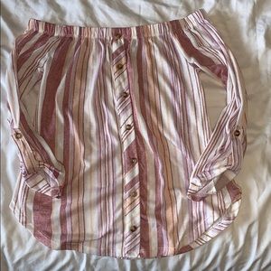 Off the shoulder top